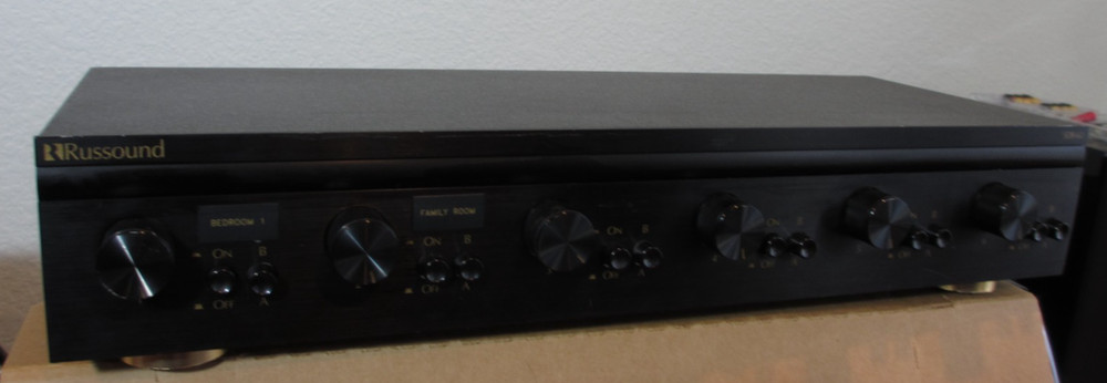 Rossound SDB-6.1 High-power 6-pair speaker selector with volume control