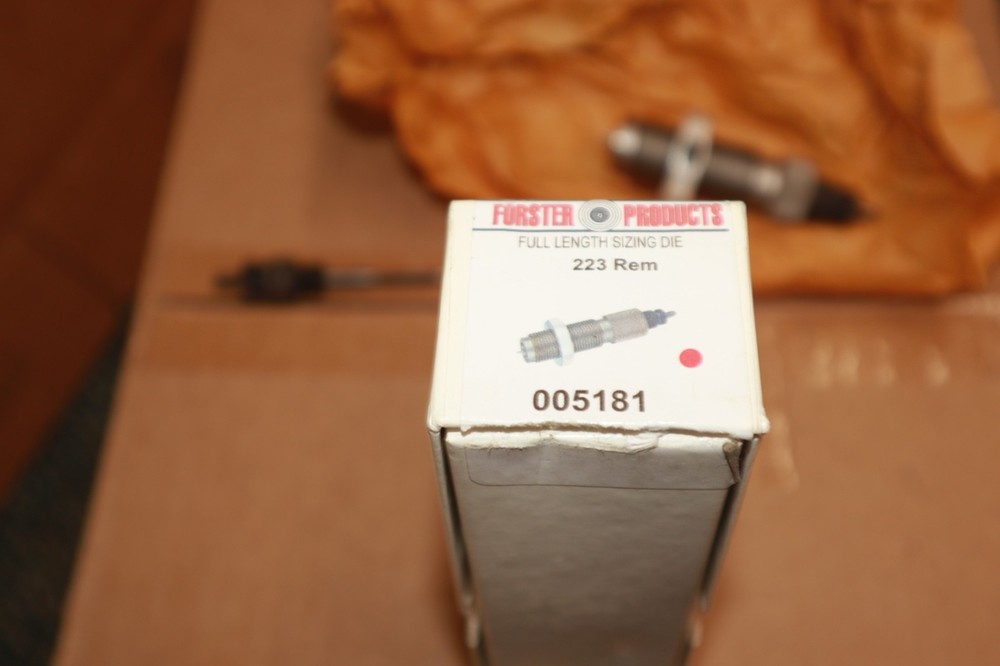 Forster Reloading # 005181 Full Length Sizing Die - 223 Rem Remington Sizer