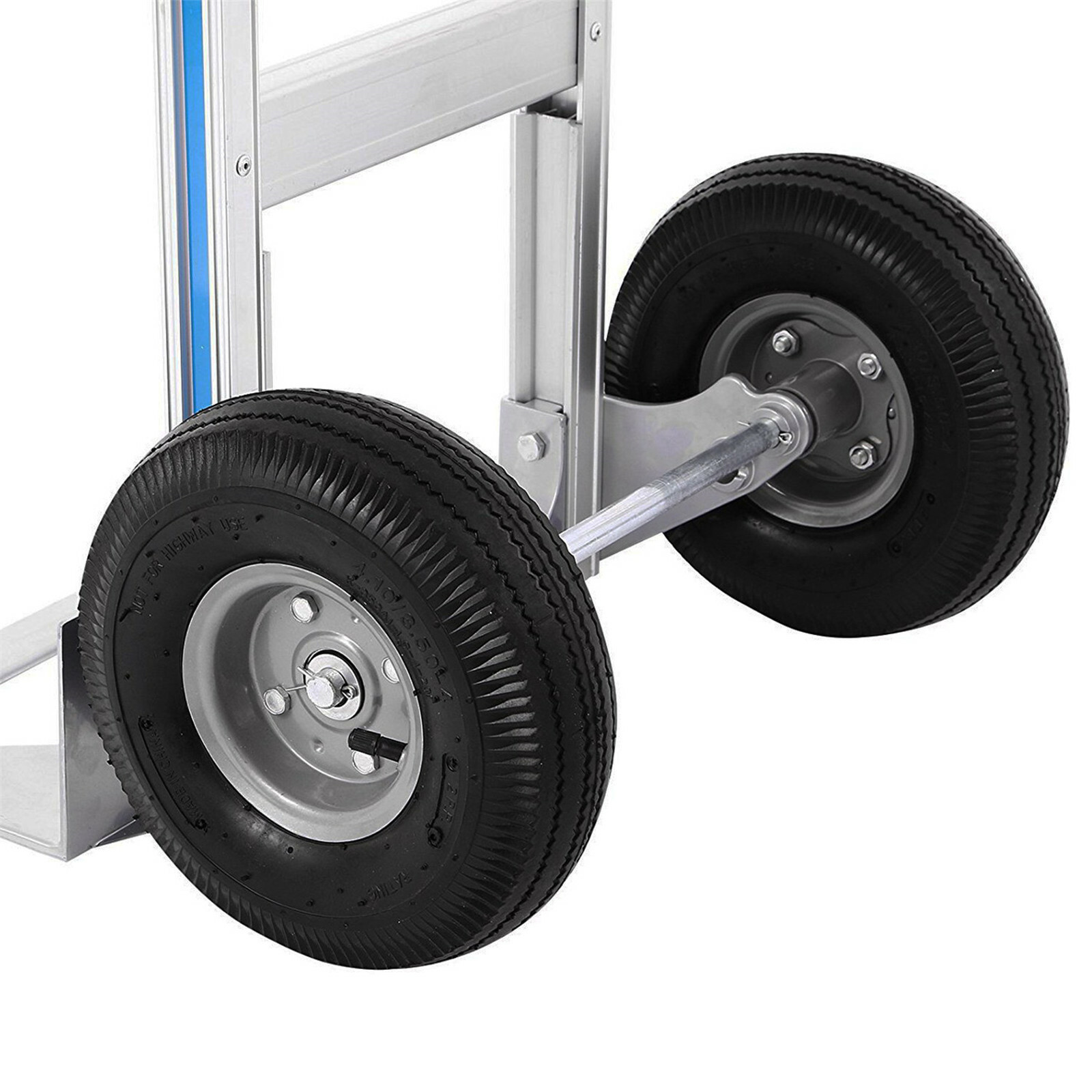 1000 Lbs Aluminum Hand Truck 2 in 1 Heavy Duty Convertible Folding Dolly Cart