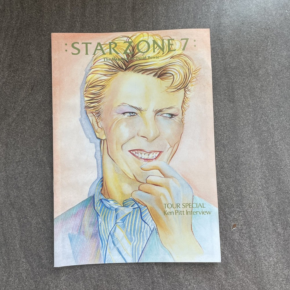 David Bowie Starzone Fan Magazine Issue 7