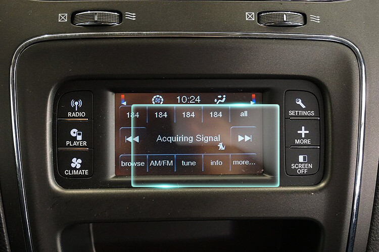 Crystal Clear Screen Protector for 2017 Dodge Journey Vehicle Navigation