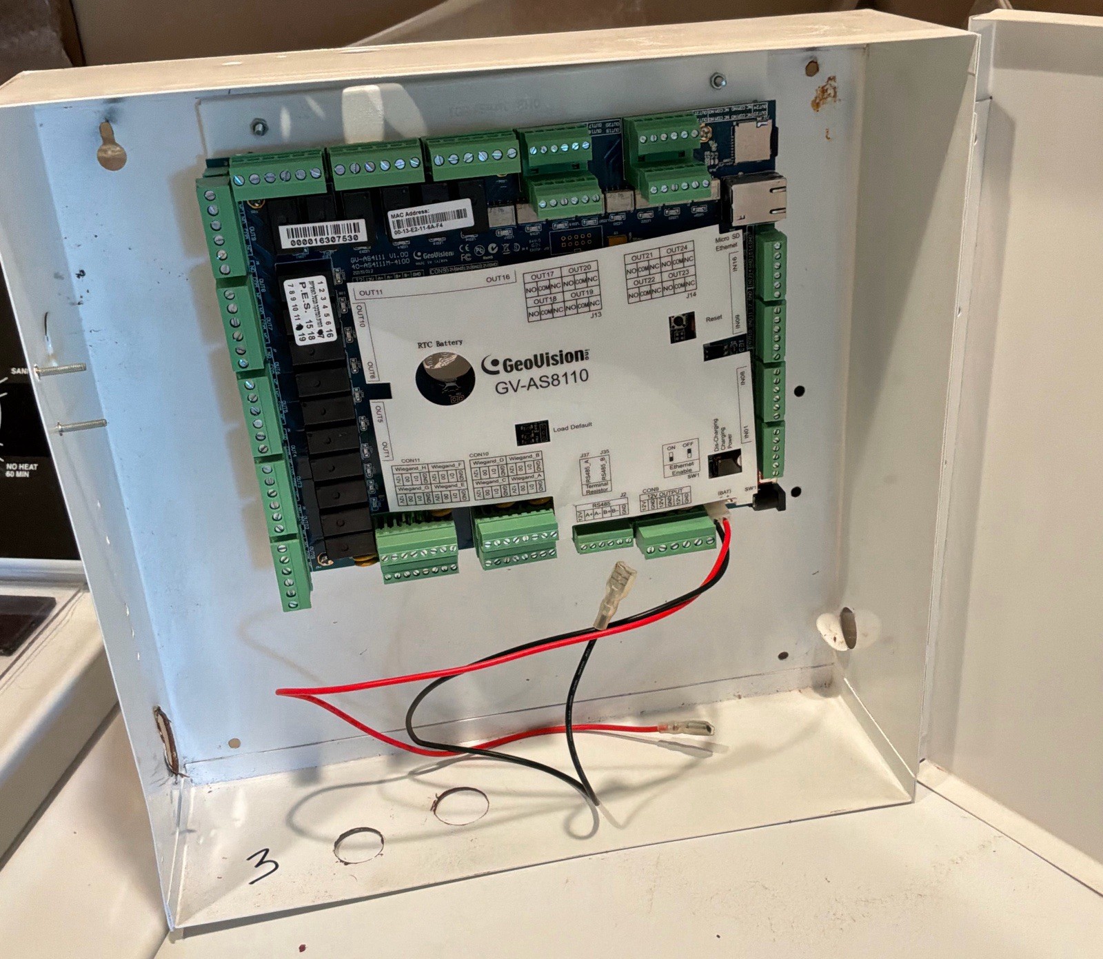 GeoVision GV‑AS810 8‑Door IP Access Controller #2 ,#3