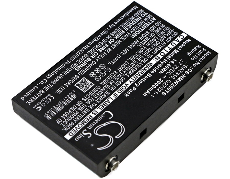 Battery for HME MB Base Stations,MB100 Base Station,Pro 850 Intercom,WS200