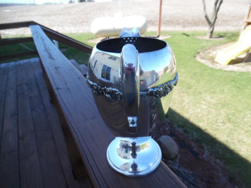 Vintage 10" Gotham 605 Silver plate Water Pitcher