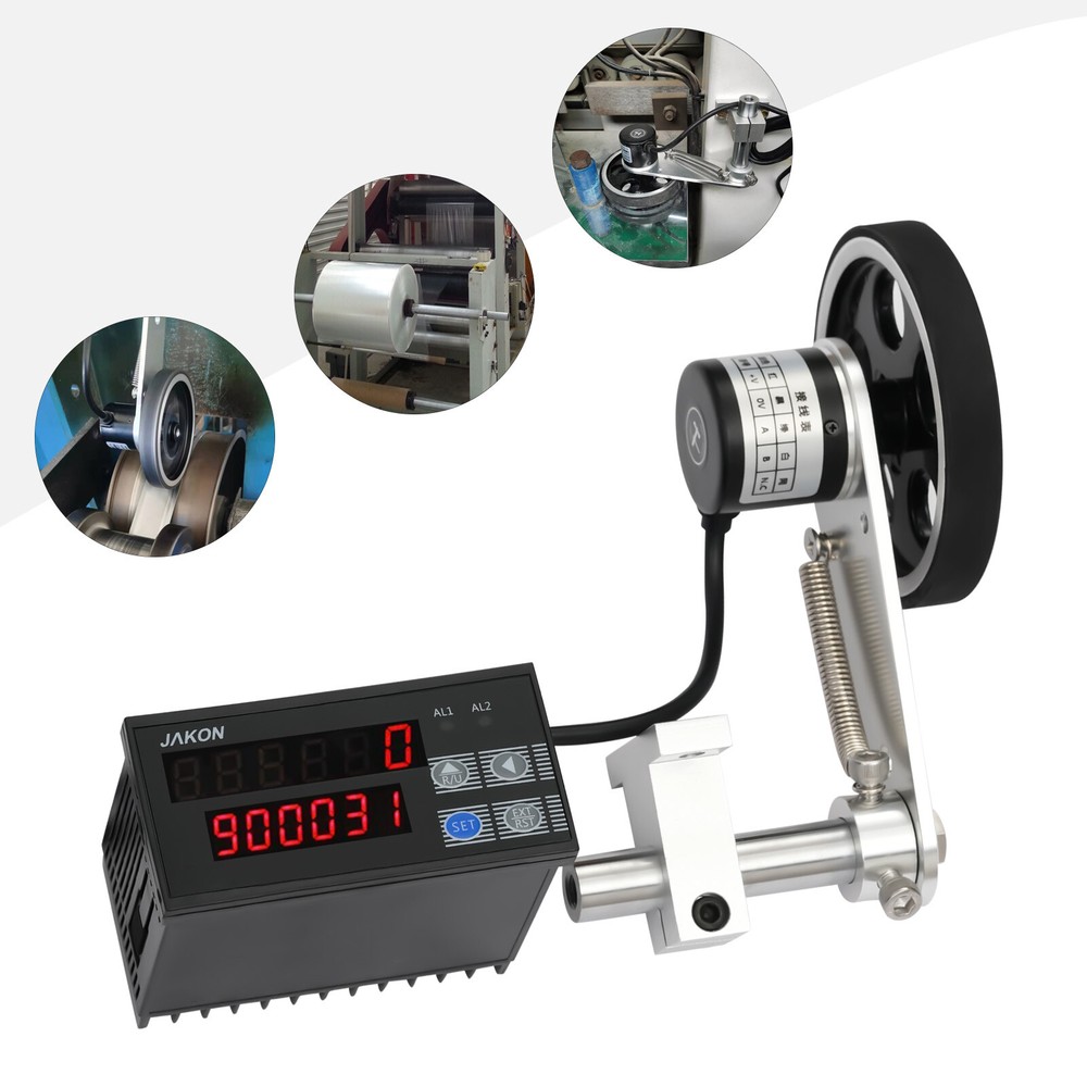 Rolling Wheel Electronic Digital Meter Counter Length Measure Tool w/ Encoder US
