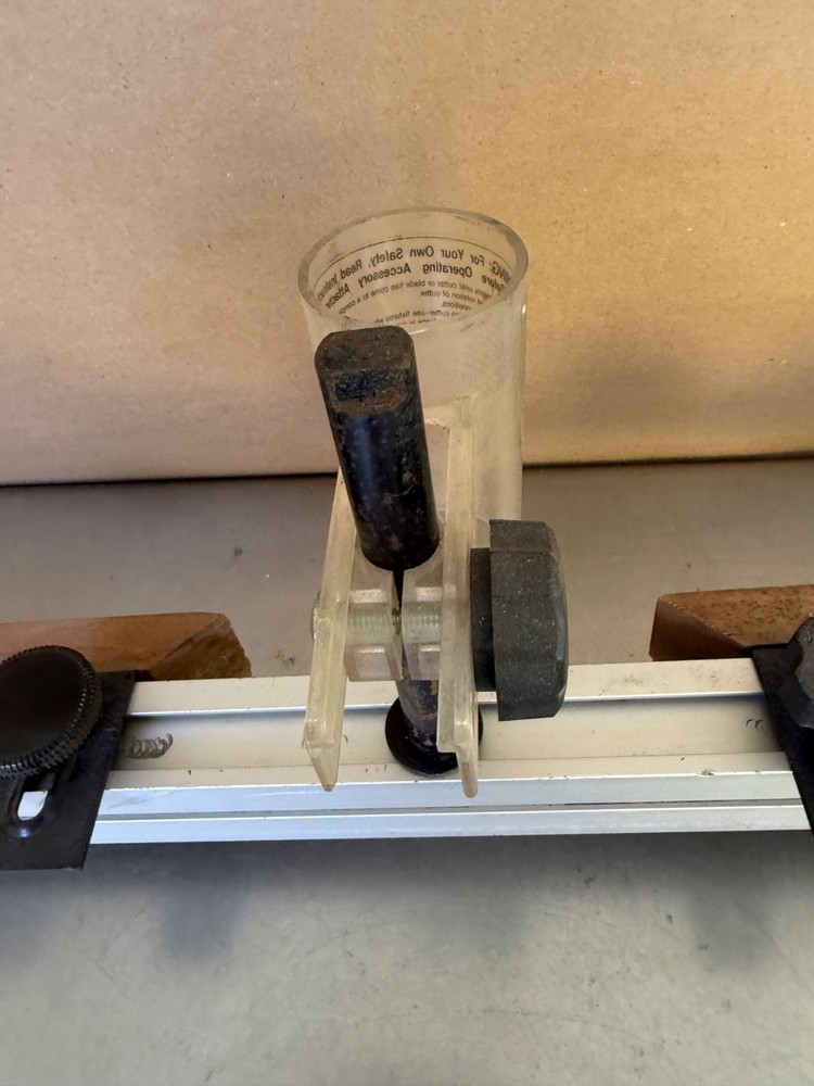 Universal Router Table & Router Base Plate Adjustable Fence 24" #B-2