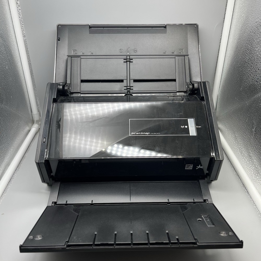 Fujitsu SCANSNAP ix500 Wireless Document & Image Scanner with Power Supply EUC