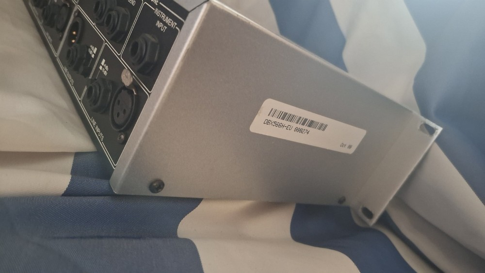 dbx 566 Dual Vacuum Tube Compressor