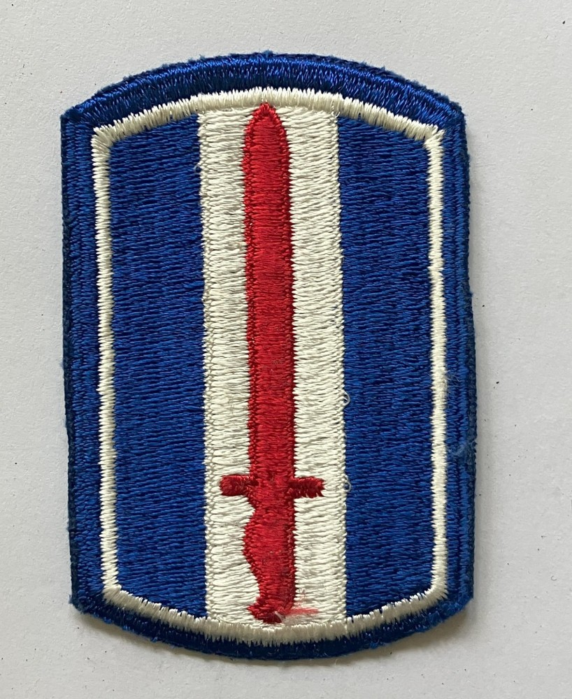 US Army 193rd Infantry Brigade cut edge patch