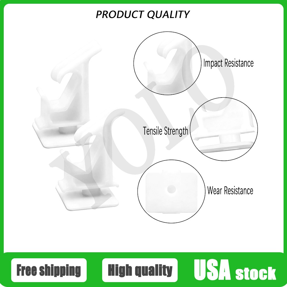 Front Seat Back Panel Clips Pair 2pcs for Prado GX400 GX460 71769 60040 US STOCK