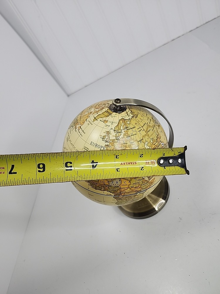 Table Top World Globe Decorative Desk Decor Tabletop Display
