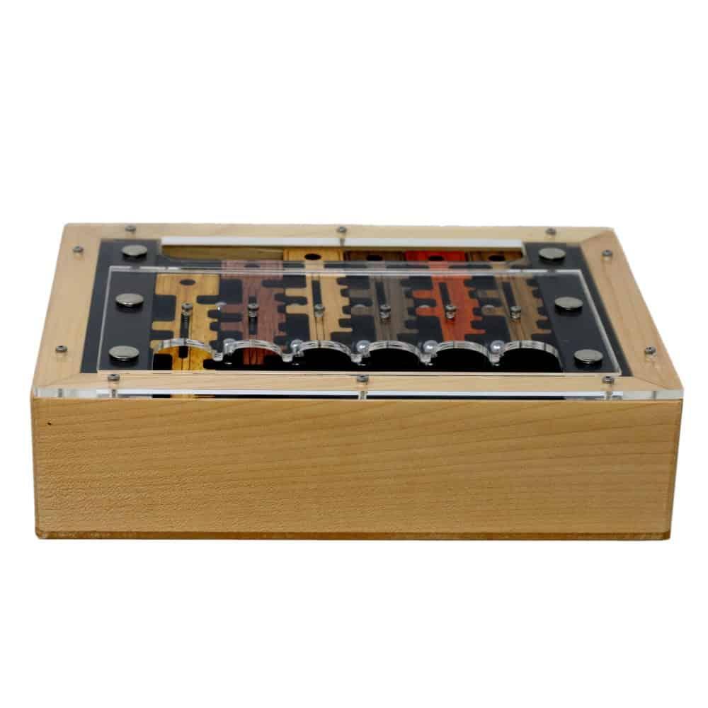 6 Key Puzzle Box - Secret Box Brainteaser Puzzle