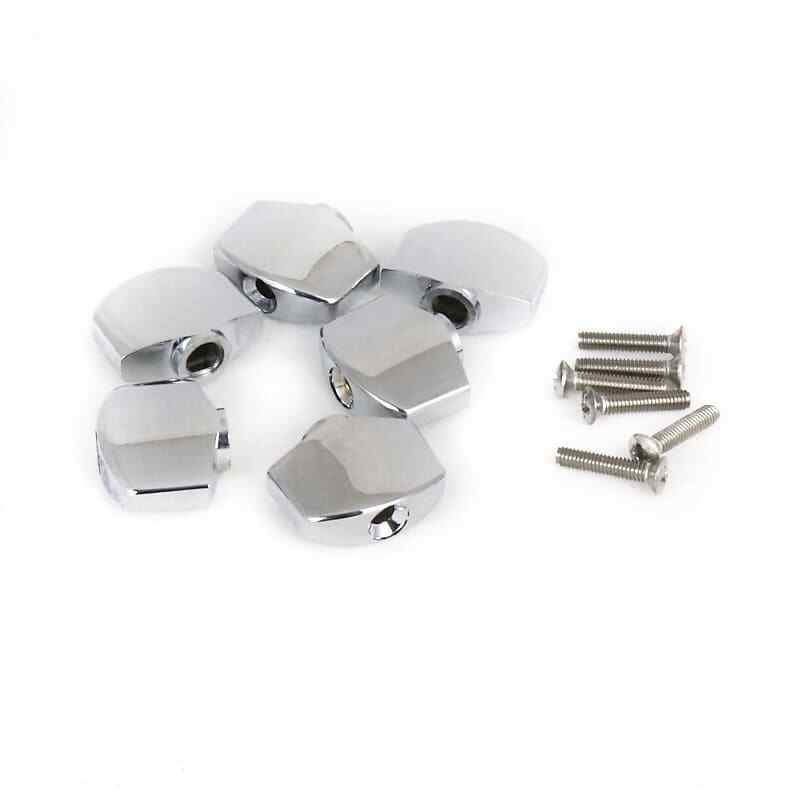 Schaller M6 Tuner Button, Small - Chrome