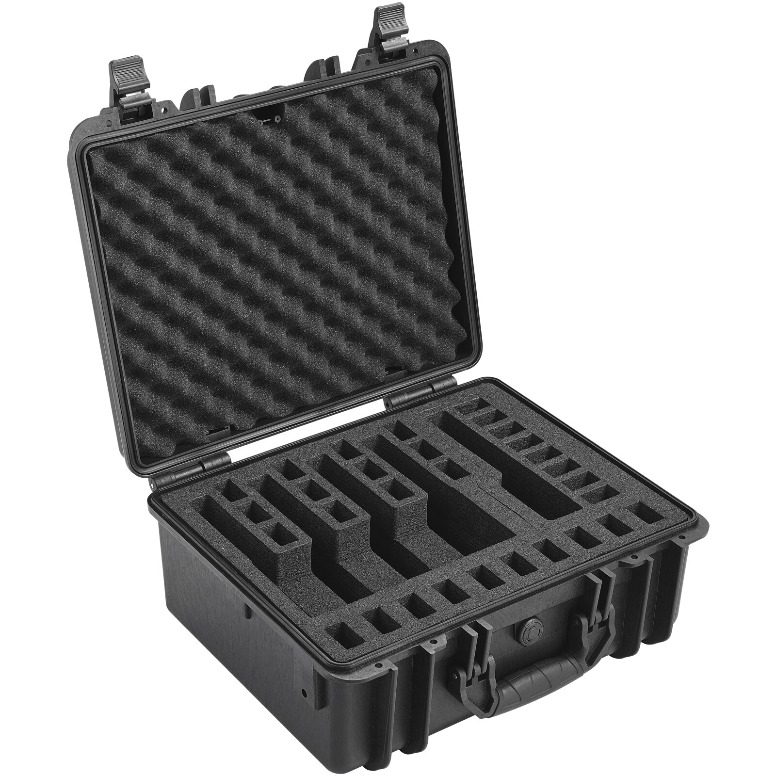 VEVOR Hard Pistol Cases with Pre-cut Lining Lockable Pistol Case for 5 Pistol