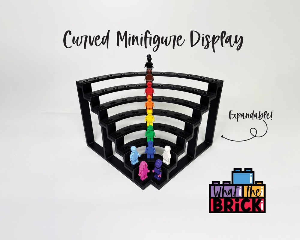 Lego Minifigure Display Stand (Modular/expandable)