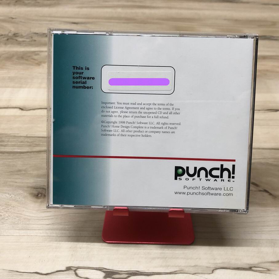 PUNCH! Home Design Complete 2.0 For PC CD WIN 95/98