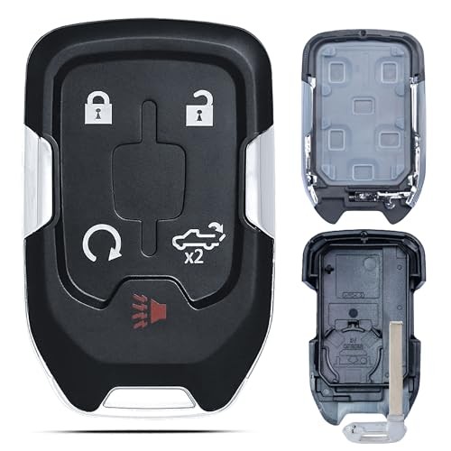 Key Fob Shell Case Replacement Fits for 2019 2020 2021 2022 Chevy Silverado