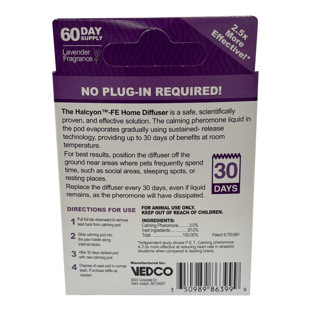 Halcyon FE Diffuser Refill, 2pk VEDBR