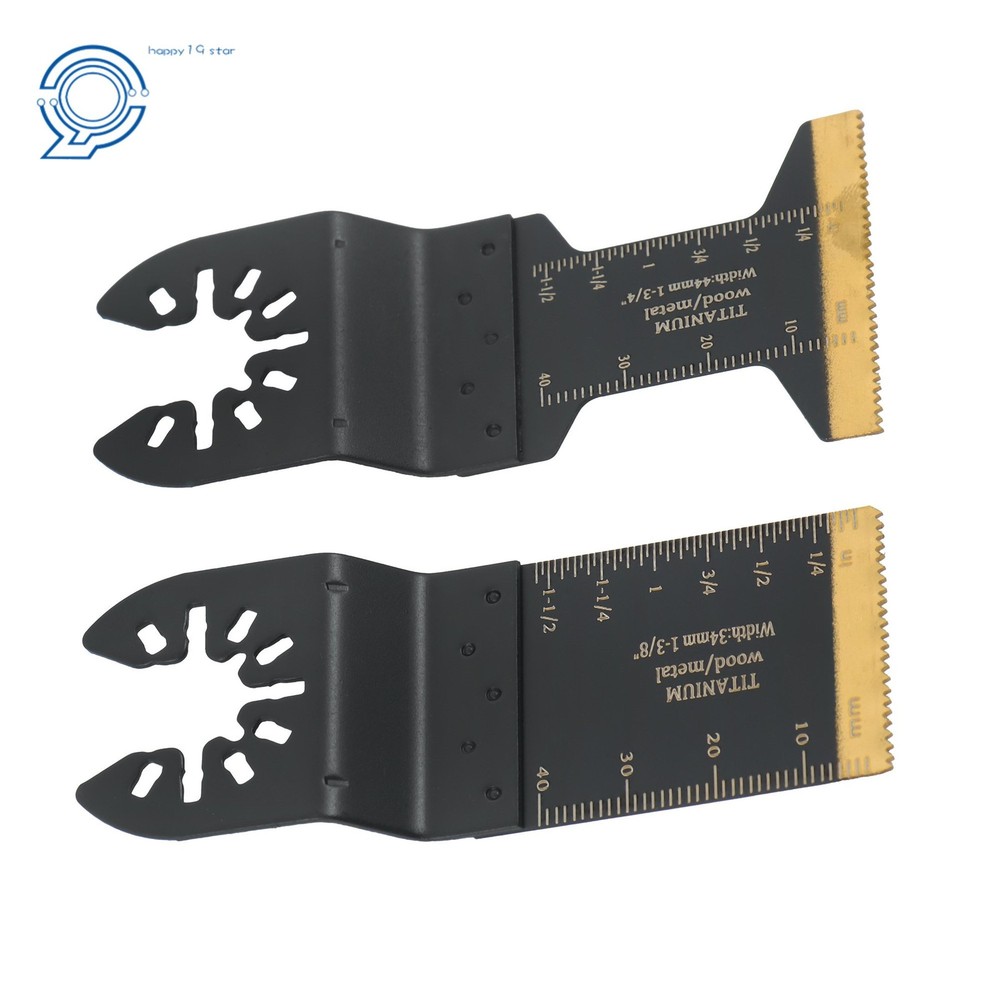 20 Pack Universal Oscillating Saw Blades - 6 Types Titanium Multitool Blades Kit