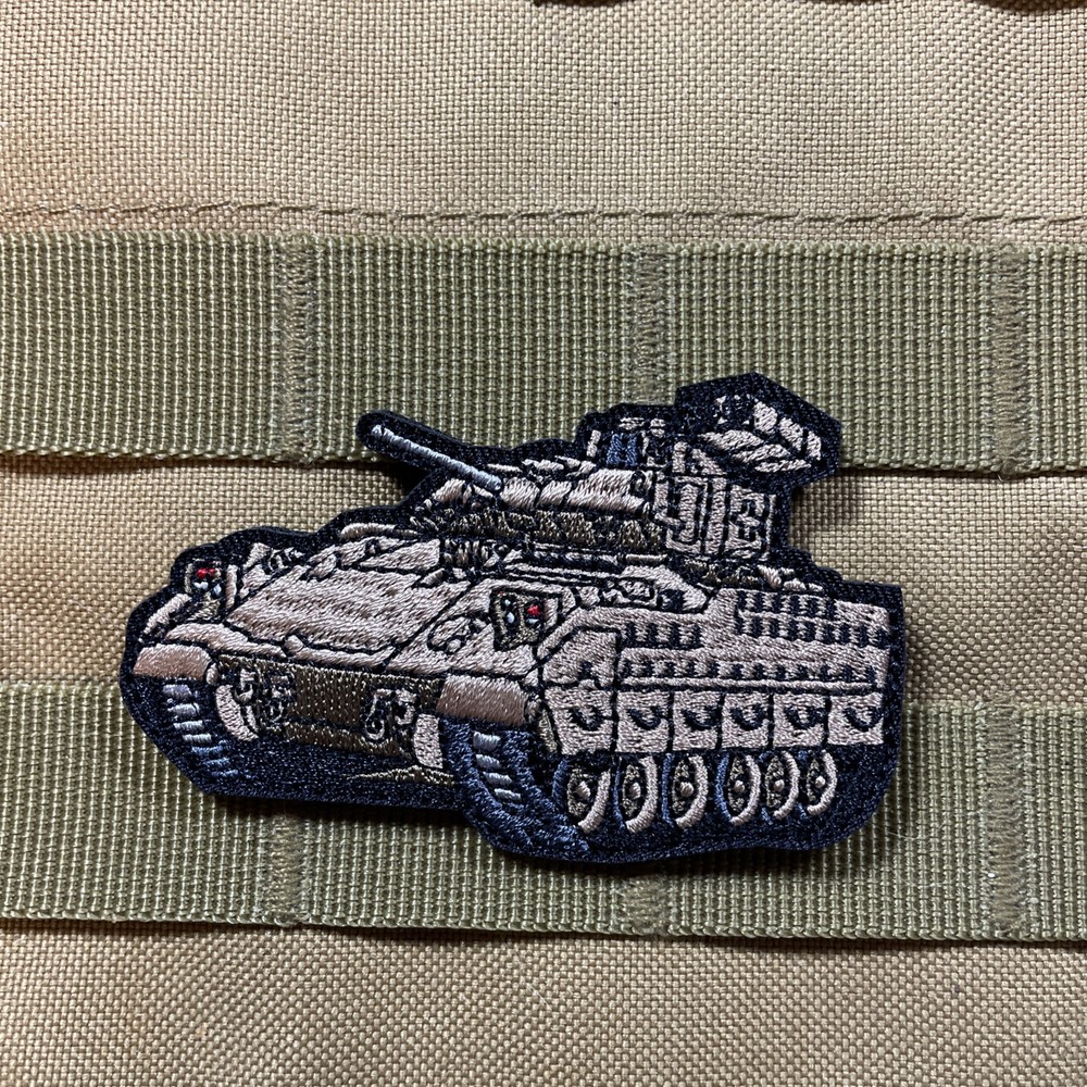 M2 Bradley Vehicle BFV APC Army Tactical Patch Hook Loop Backing