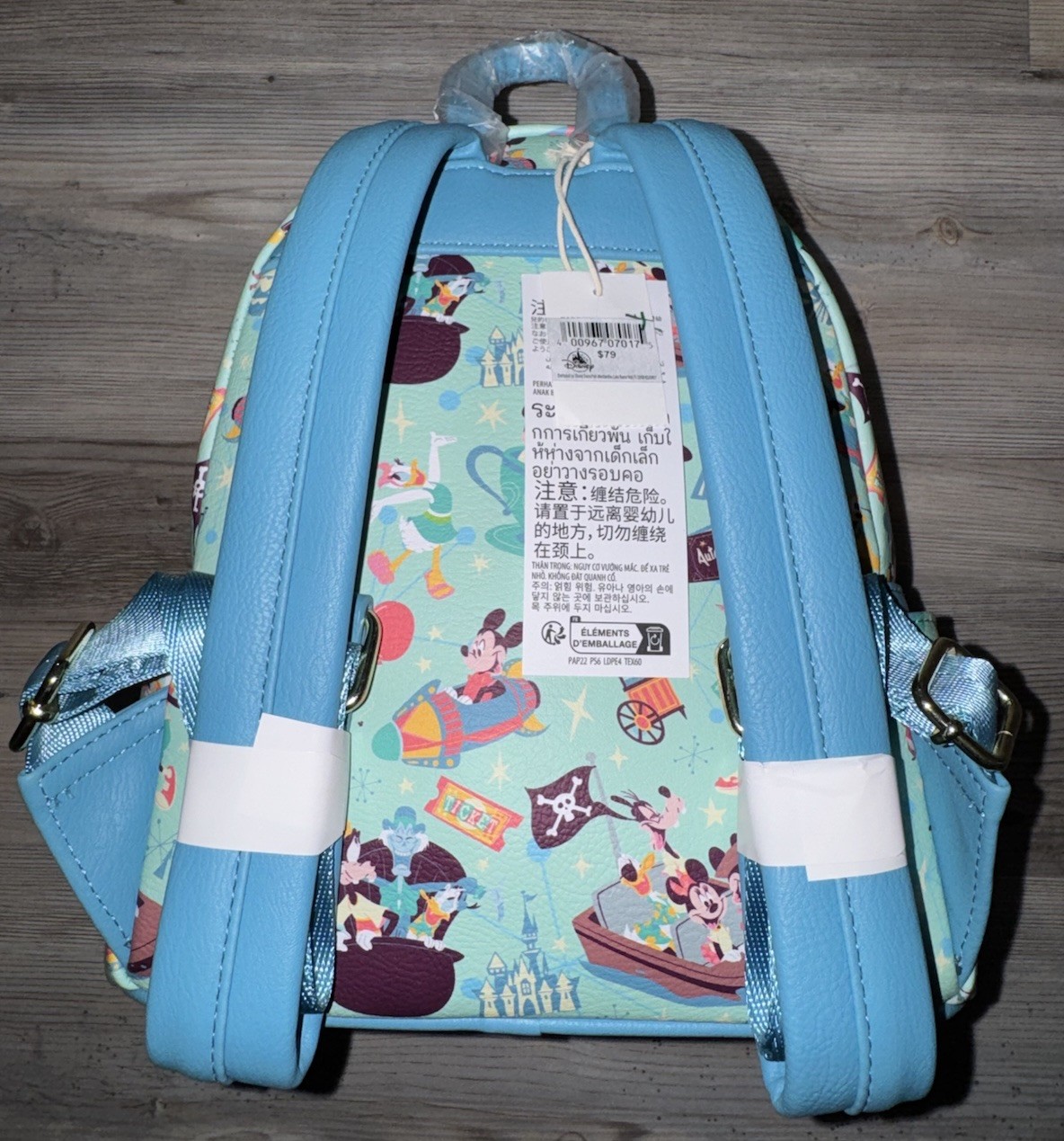 NEW Loungefly Disney Parks Mickey and Friends Play in the Park - Free Ship