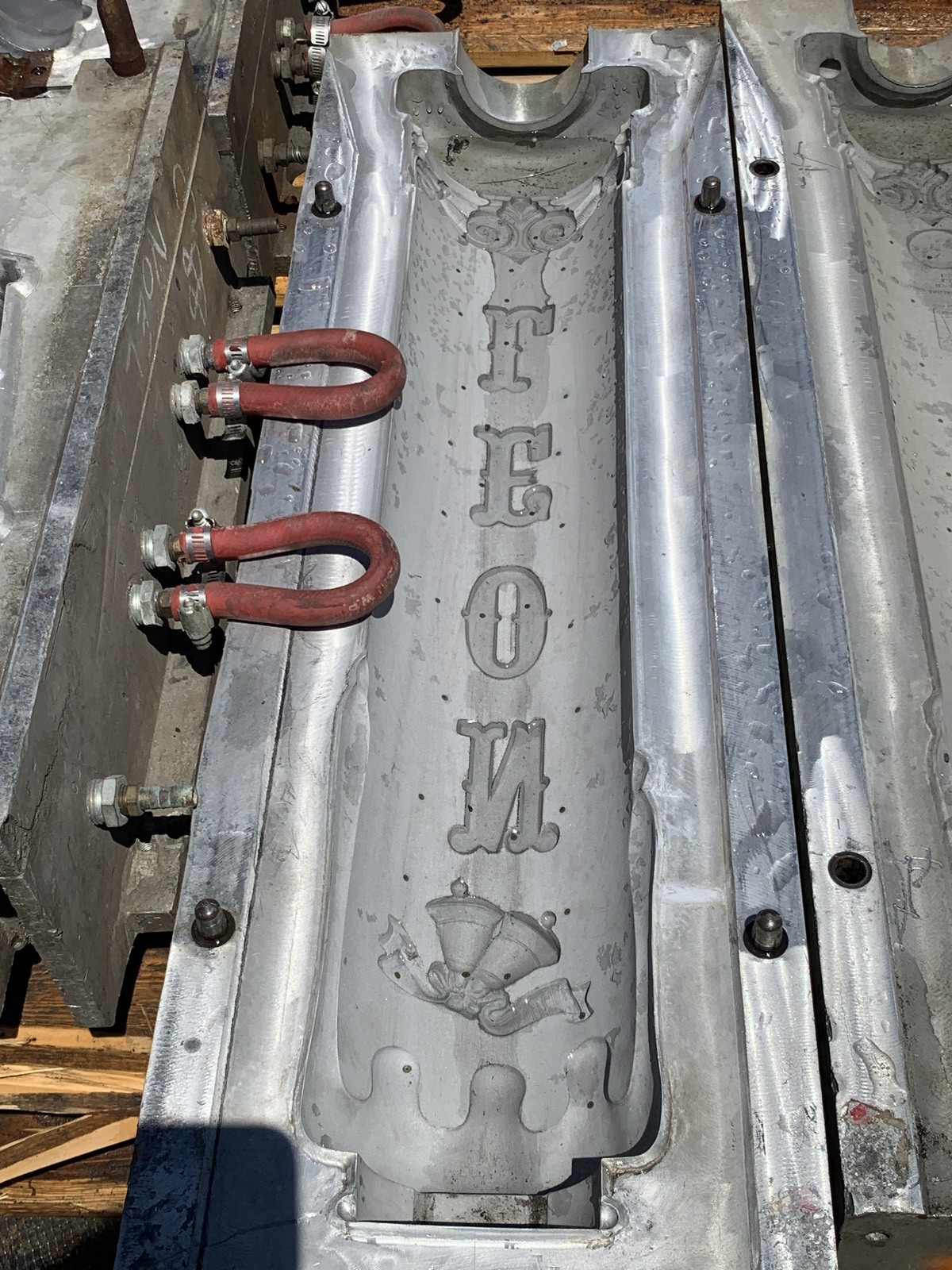 Noel Candle Christmas Blow Mold For Plastic Molds