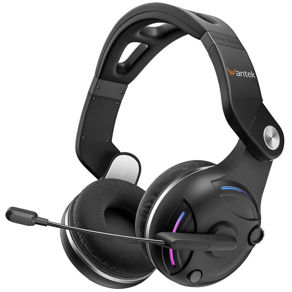 Wireless Gaming Headset with Microphone Foldable Stereo Bluetooth Headphones