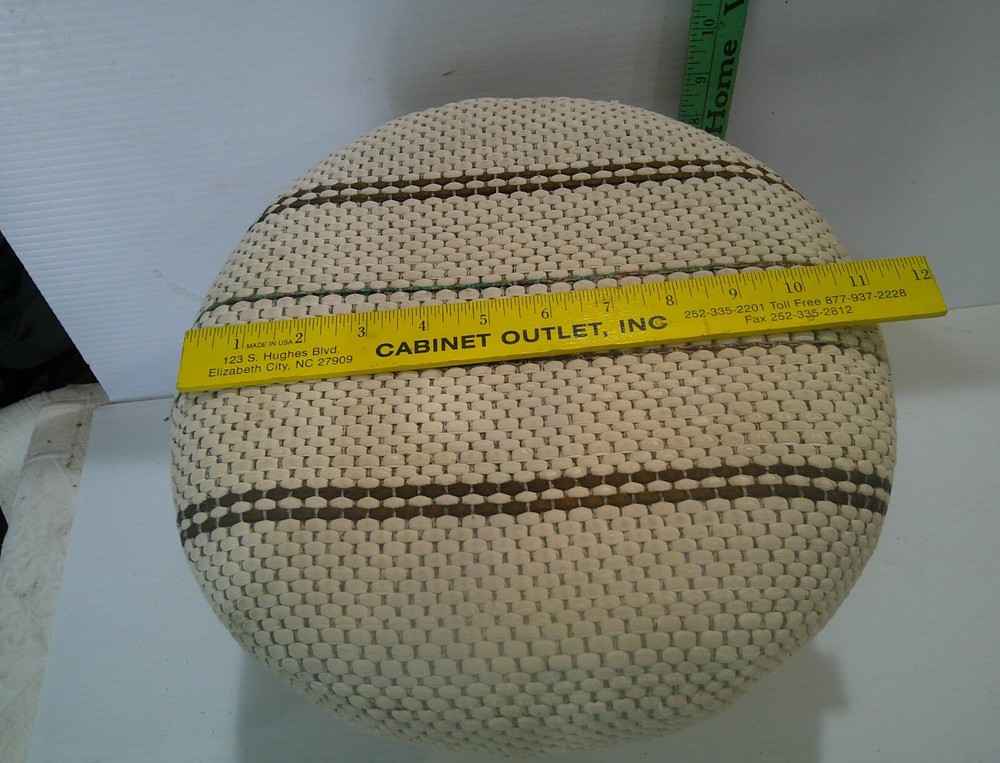 Retro small Foot Stool Ottoman Mid Century