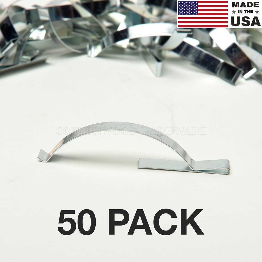 50 PACK - Window Screen Spring, Insect Screen Corner Spring, Corner Leaf Spring