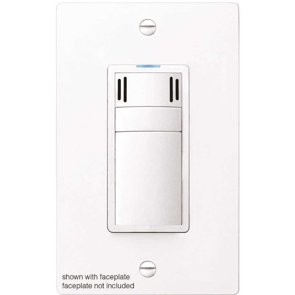 Condensation Fan Control (Humidity Sensor) with Countdown Timer in White (120-Vo