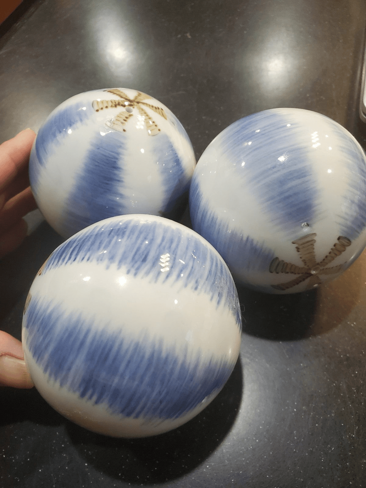 Set of 3 Decorative Balls