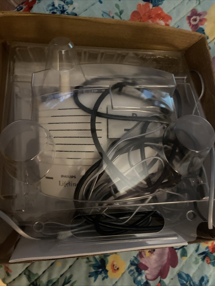 Philips Lifeline Medical Alert Service System, Button, All Paperwork + Box!!!!