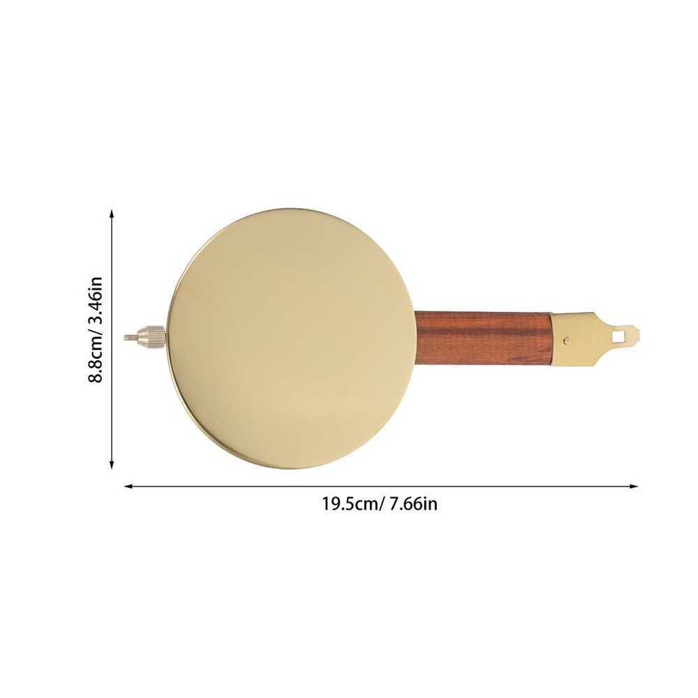 Wall Clock Accessories Components Metal Pendulum Replacement DIY Repair Part