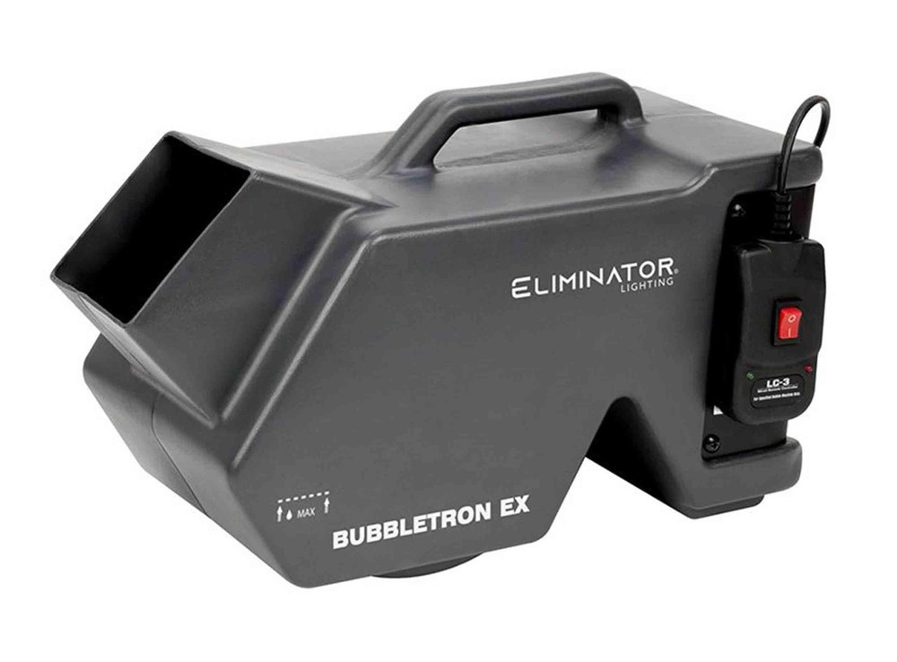 Eliminator Bubbletron EX Bubble Machine w/ ADJ Bubble Juice 1 Gallon