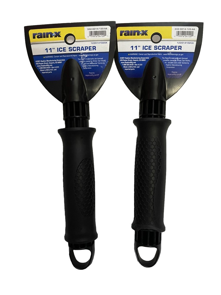 Windshield Scrappers Two Rain X Ice Scrapper’s New