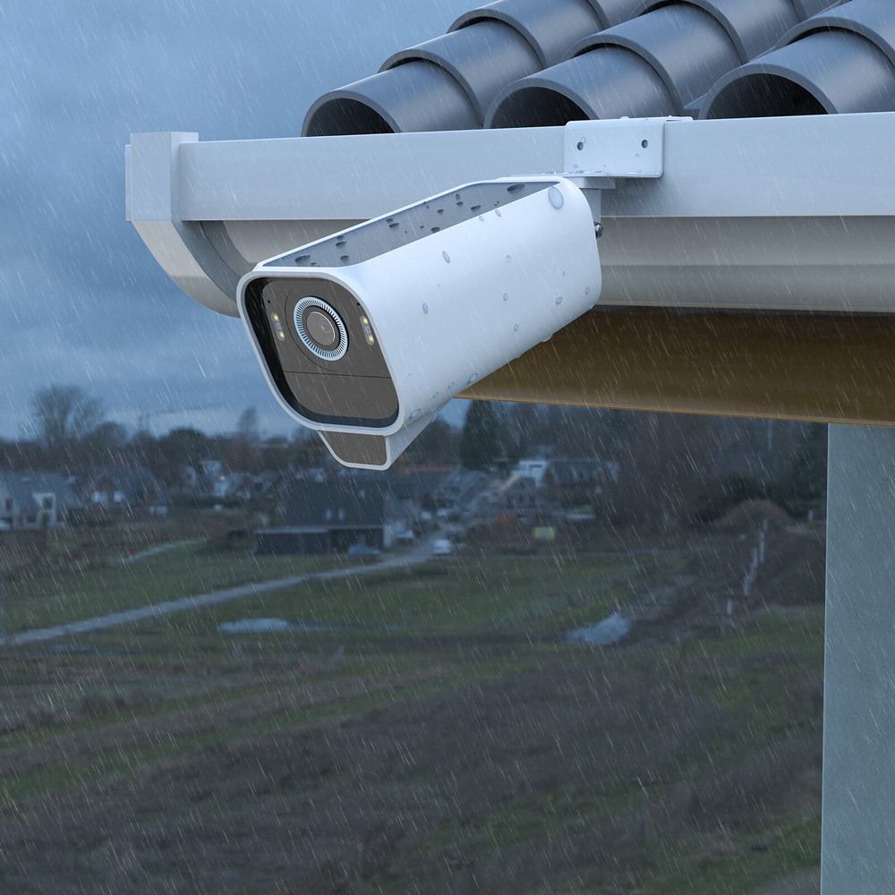 HOCALA Silicone Protective Case & Gutter Clamp Mount For EufyCam S3 Pro