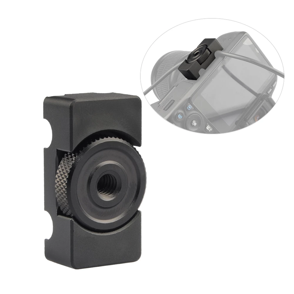 Alumi DSLR Camera Cable Clamp Tether DSLR Camera Cable Lock Clip Protector