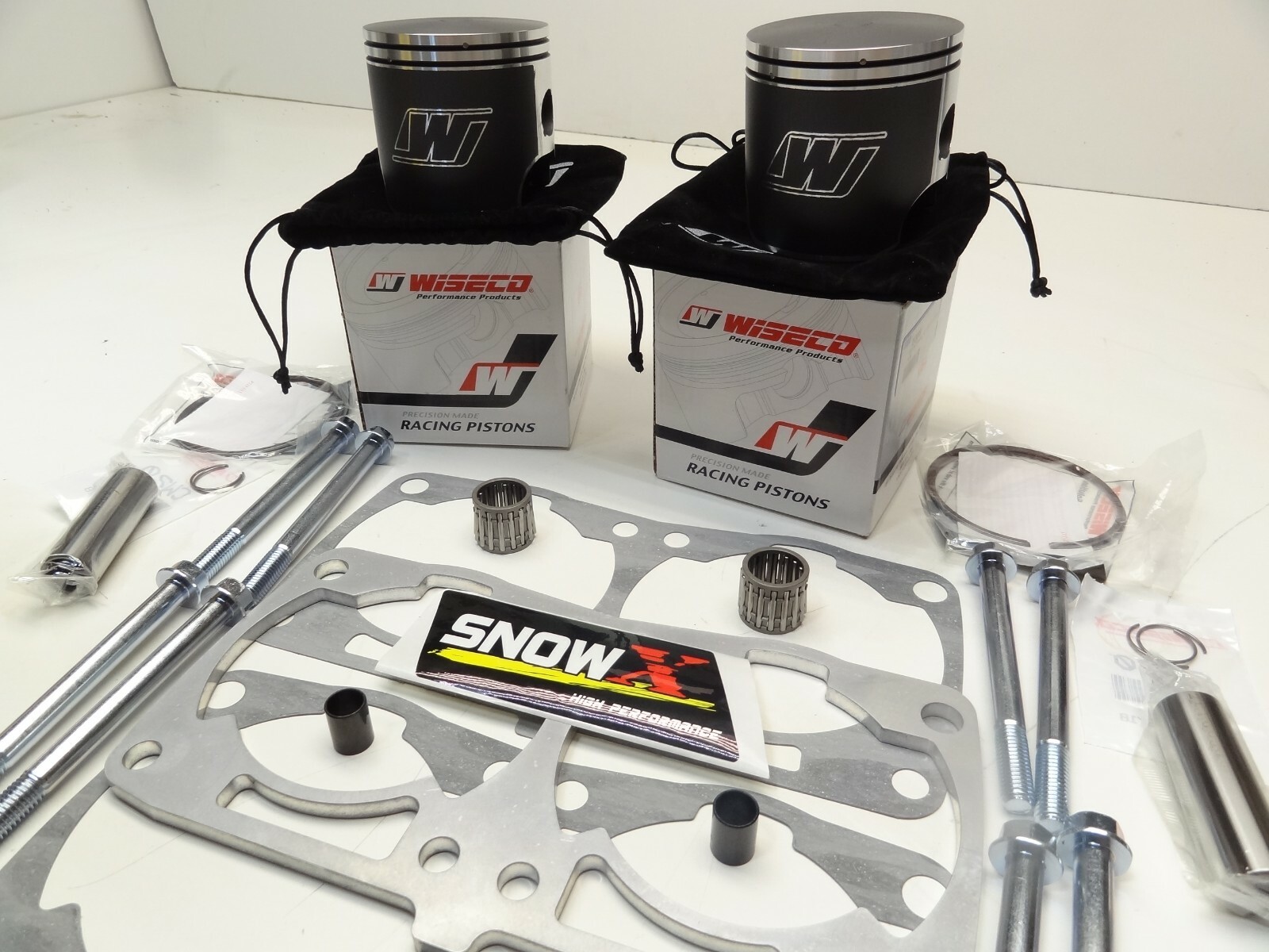 WISECO Polaris 800 Fix Kit Pistons Spacer Bolts RMK PRO INDY 2013 2014 2015 2016