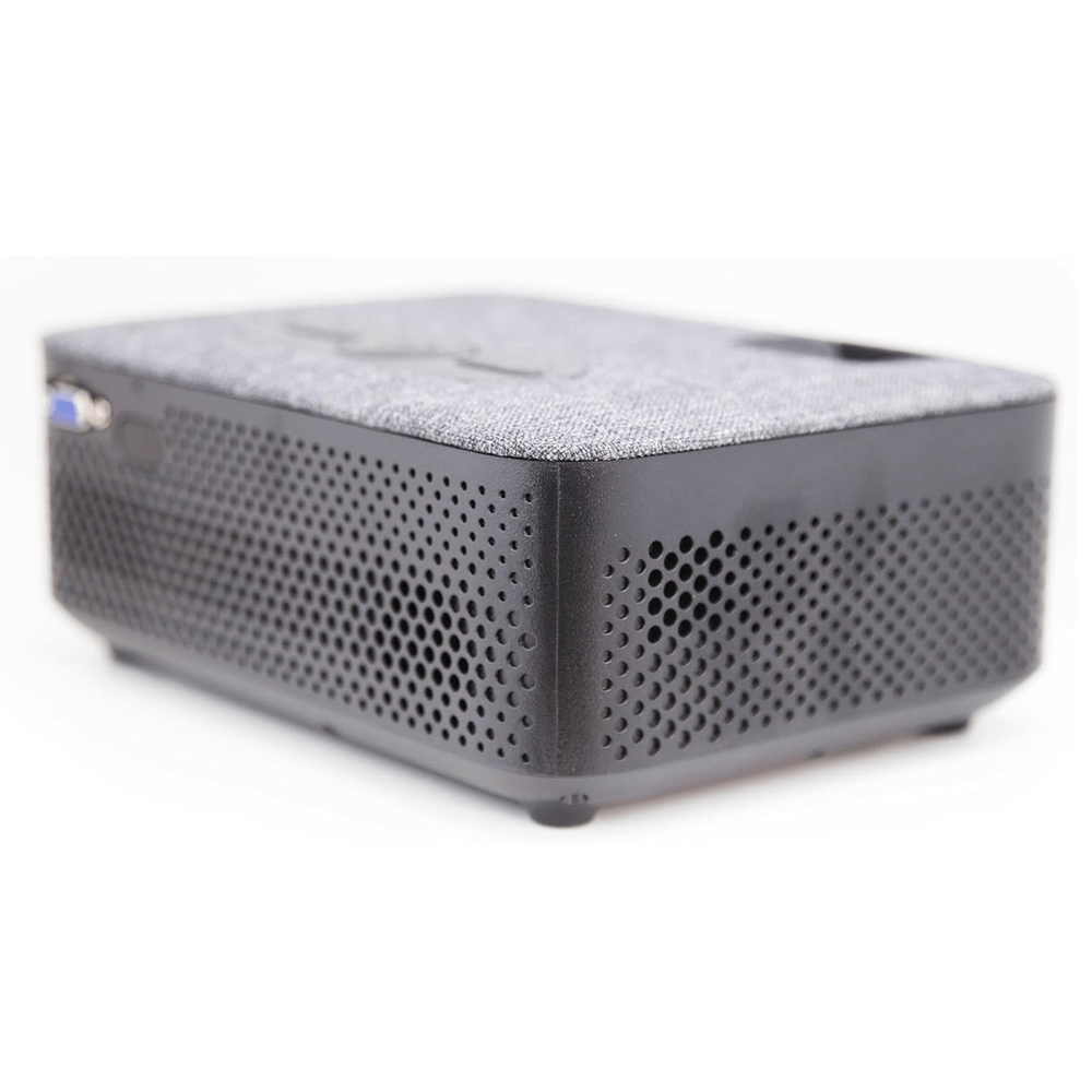 Emerson Portable Multi-Media BT LCD Projector Bundle with Screen & Carry Case