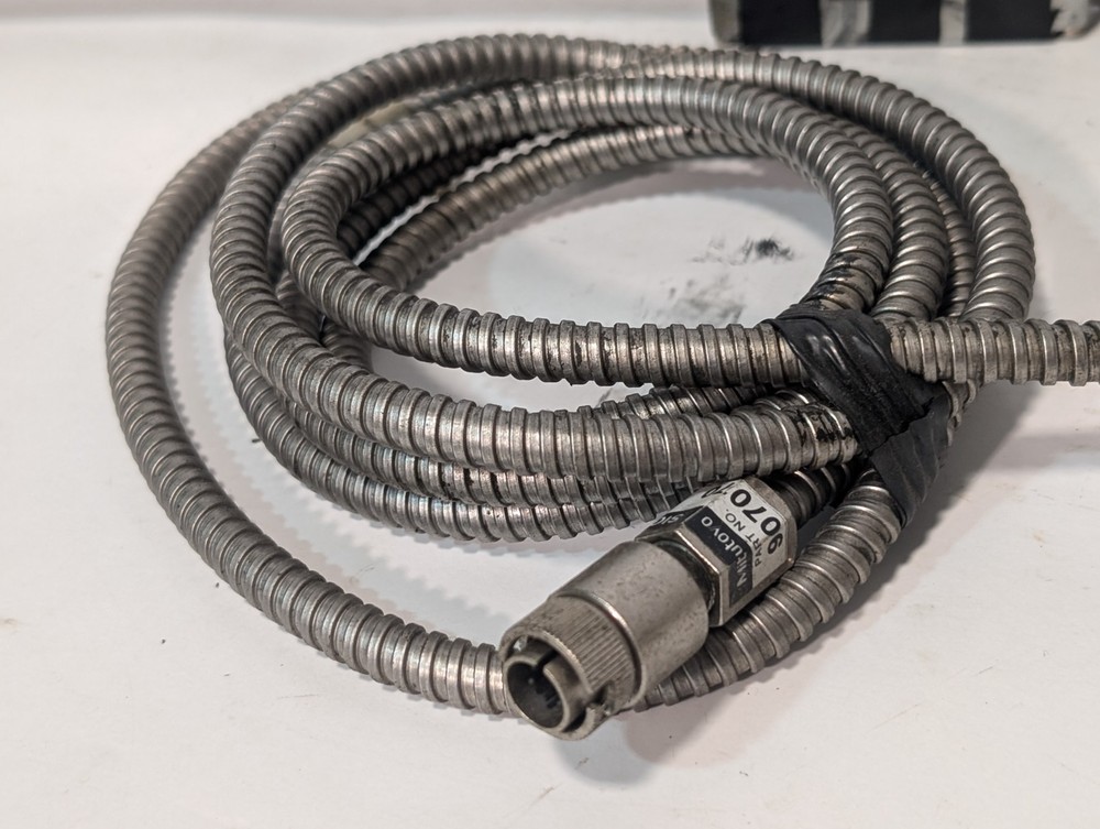 Assorted Mitutoyo linear encoder scale components, sensor cable *FOR PARTS*