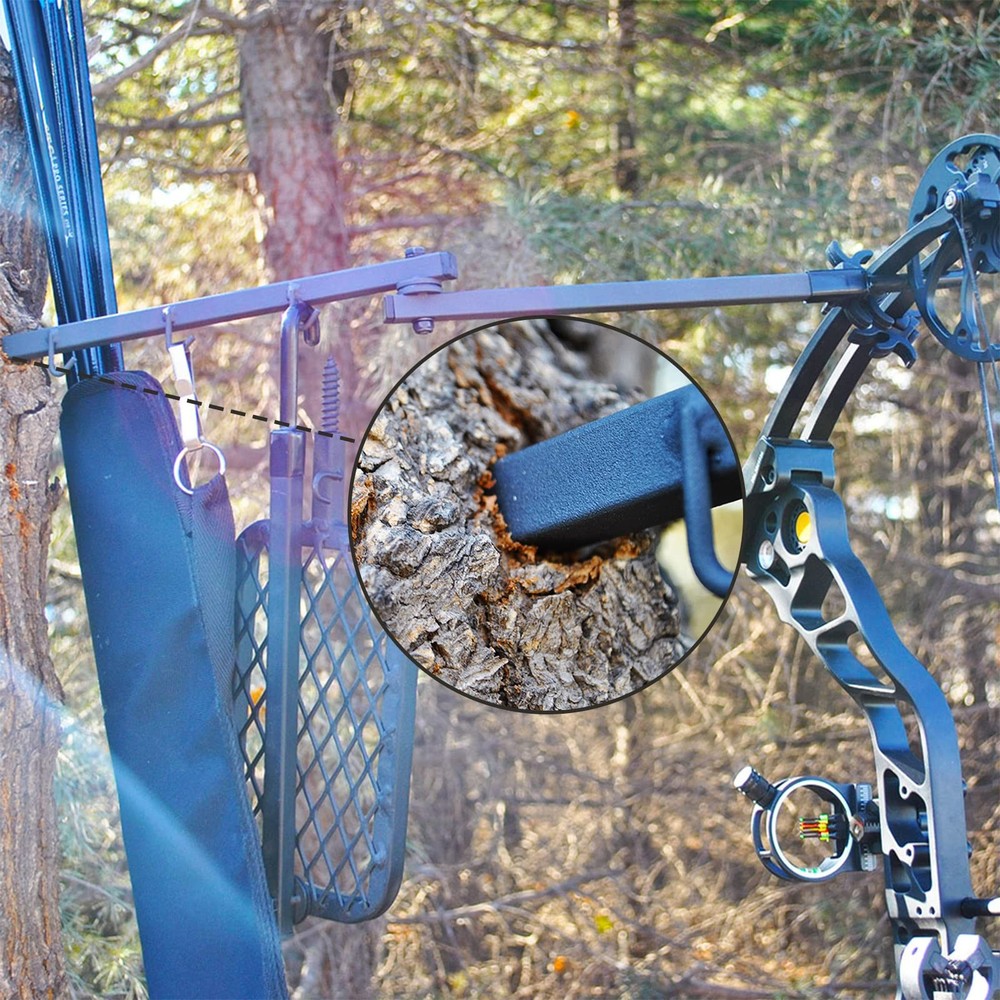 Tree Stand Bow Hanger Gear Holder Accessory Hook - Pack of 3