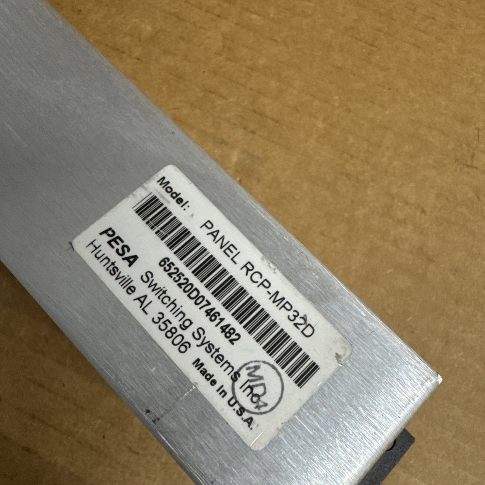 Pesa RCP-MP32D 32 Key Multi Programmable Control Panel for Video Routers