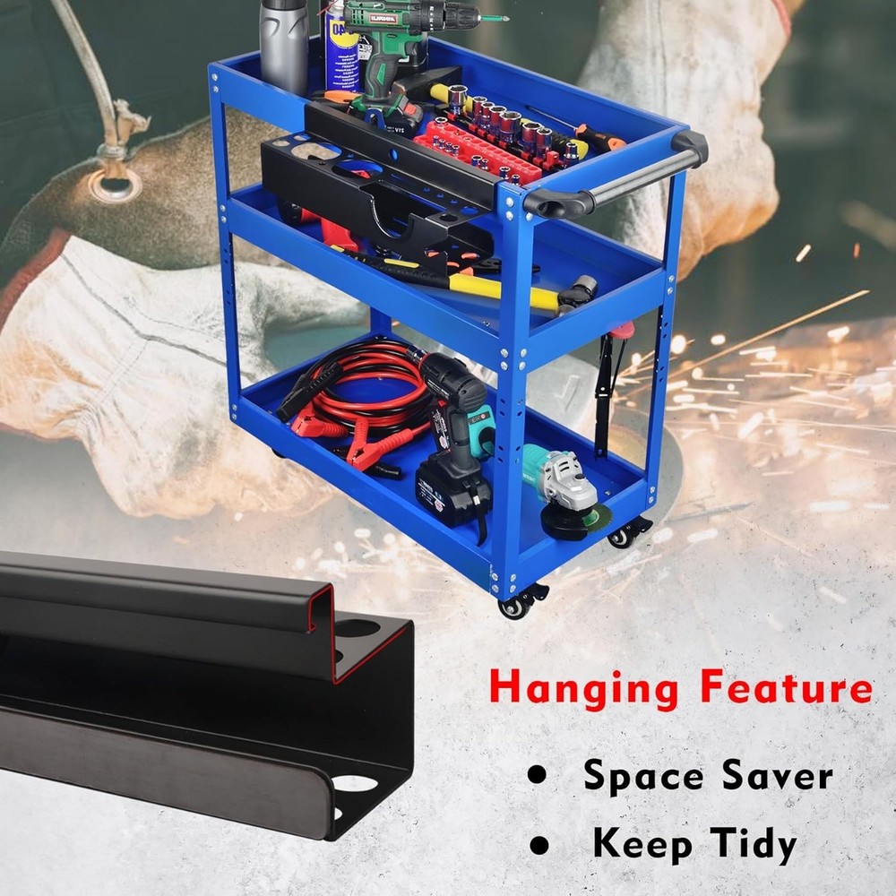 Power Tool Organizer,Heavy Duty Drill Driver Angle Grinder Holder,Quick Acces...