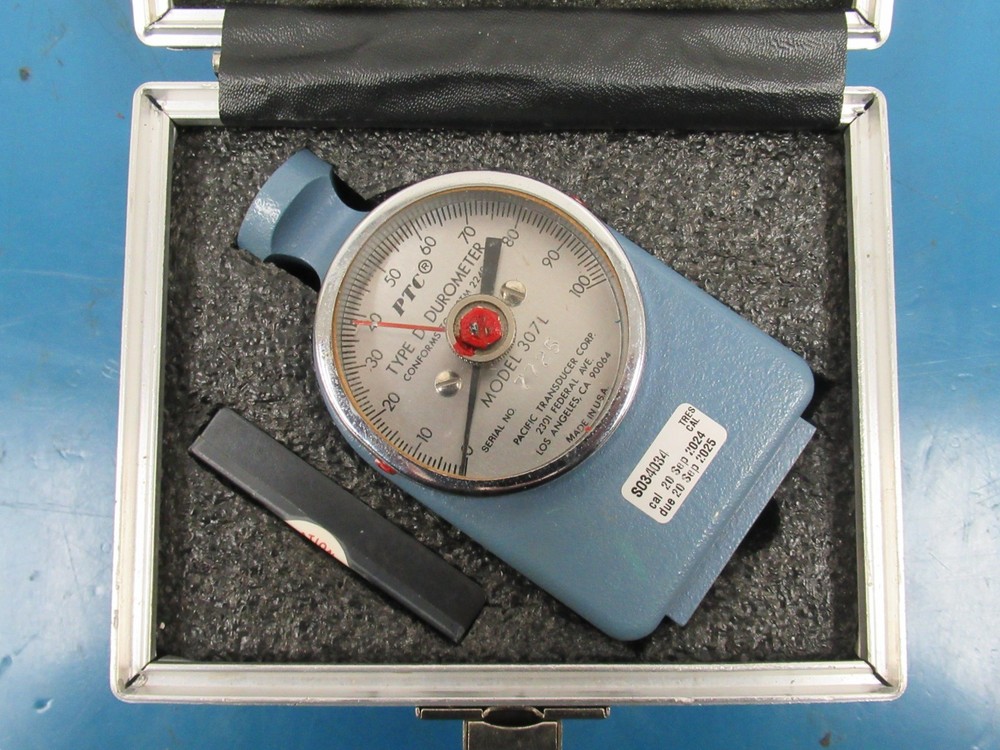 PTC Instruments 307L Type D Durometer With Case
