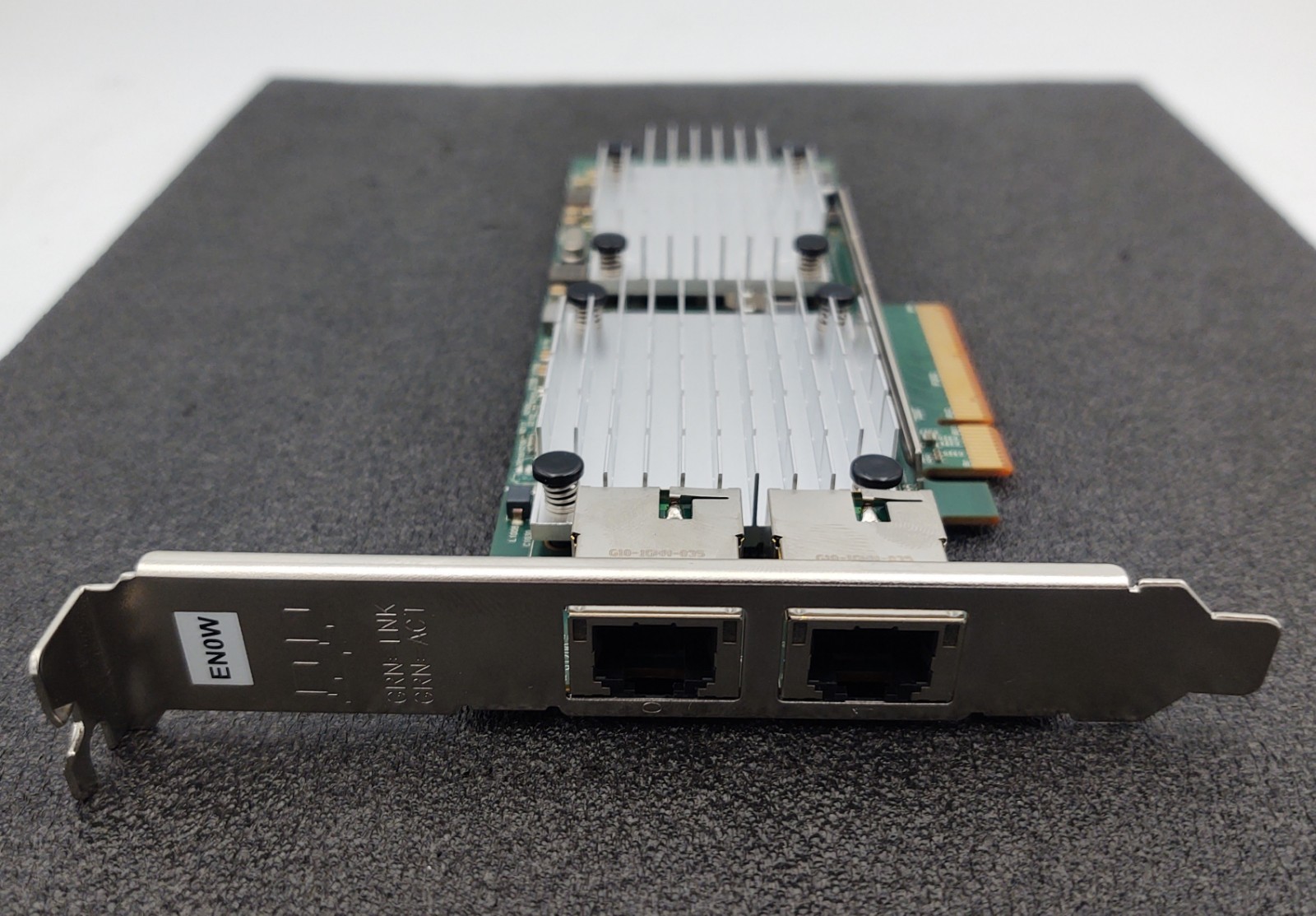 IBM 00E2718 PCIe2 2Port 10/1GbE BaseT RJ45 Adapter EN0W 00E2714 FH Bracket