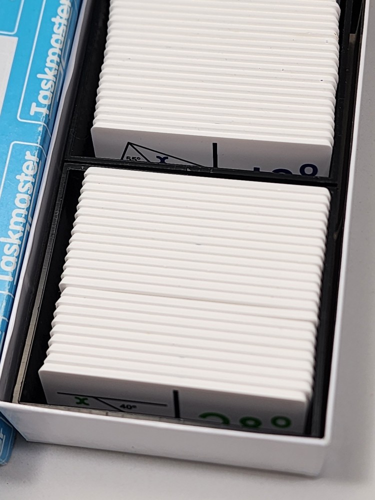 Taskmaster Angle Calculation Dominoes T1496 Complete Set Trigonometry Homeschool