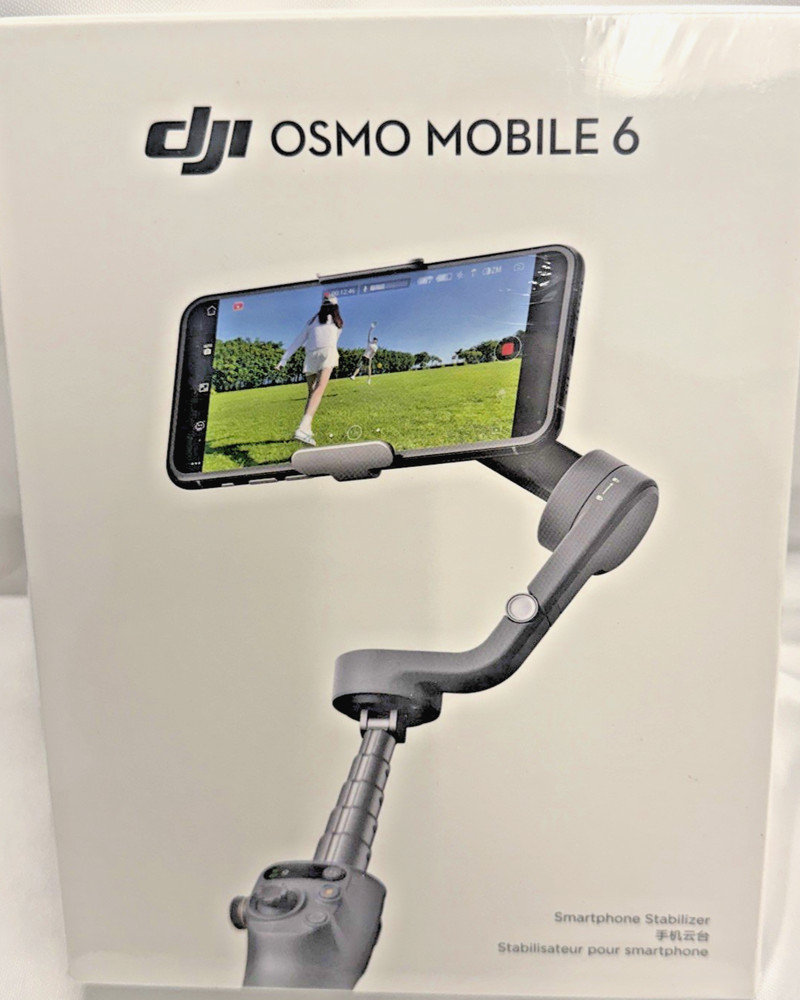 Sealed DJI Osmo Mobile 6 Smartphone Gimbal Stabilizer Extension Android & IOS