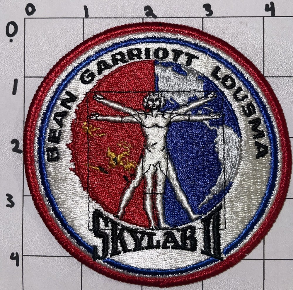 Unknown Date NASA Skylab 2 Mission Bean Garriott Lousma Patch (4)