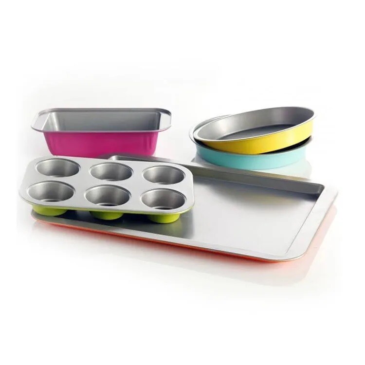 Gibson Home Color Splash Lyneham 5 Pc Bakeware Set