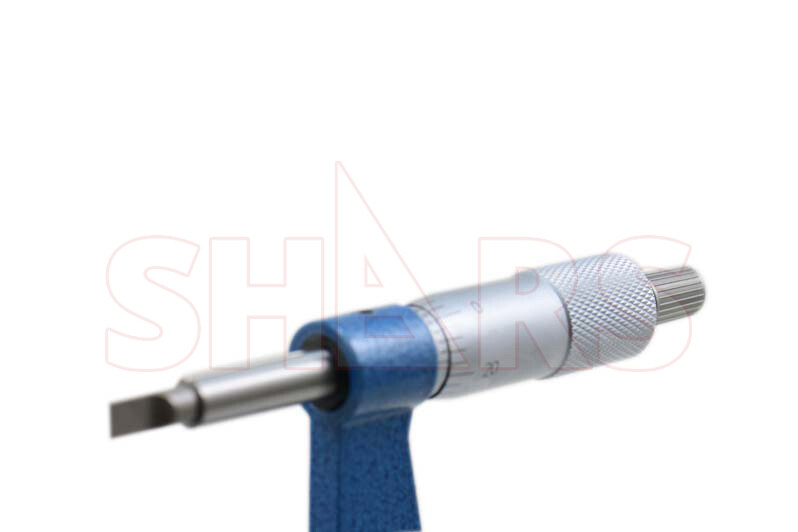 PRECISION 1 - 2 INCH BLADE OUTSIDE MICROMETER .0001" P}